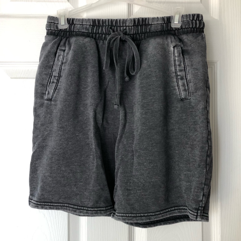 Forever 21 Mens Soft Shorts Dark Grey